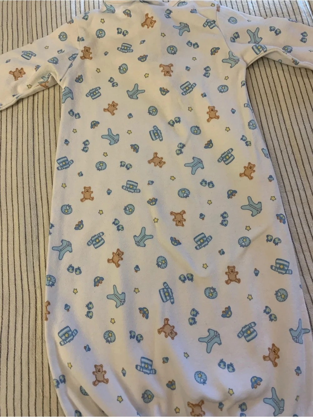 Vintage 100% Cotton Baby Onesie